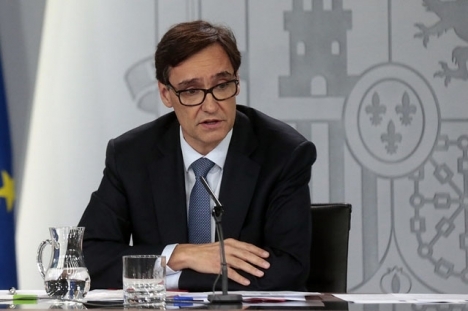 Salvador Illa har haft det högsta ansvaret för bekämpningen av pandemin i Spanien.