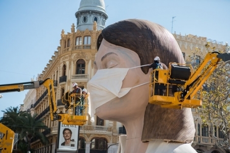 Valenciaregionen toppar både smittfrekvensen och antalet inlagda på sjukhus i Spanien.
