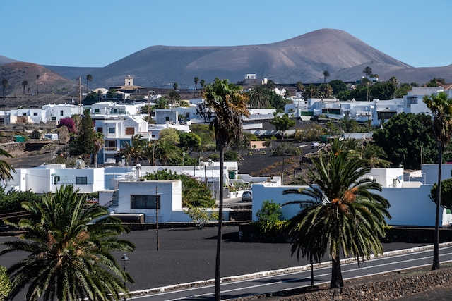 Byn Yaiza, på Lanzarote.