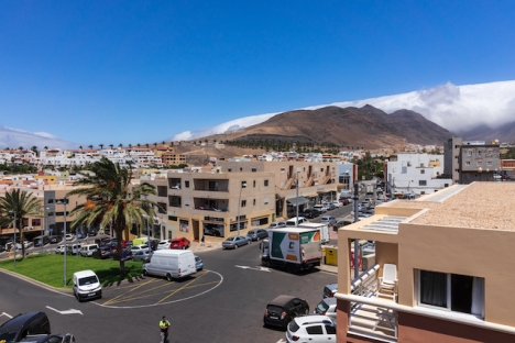 Morro Jable, på Fuerteventura.