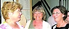 Charlotte Berggren, Agneta Larsén och Margit Björklund.