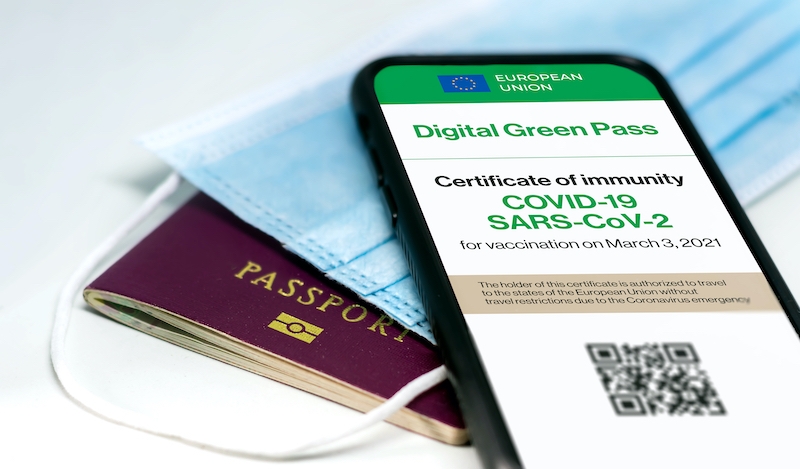 Spanien är ett av åtta EU-länder som har börjat tillämpa EU:s digitala covidcertifikat.