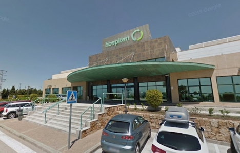 Privatsjukhuset Hospiten i Estepona. Foto: Google Maps
