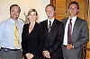 Richard Björkman och Johanna Isacsson från Bukowskis med Thomas Westh Olsen och Joakim Persson från Credit Suisse.