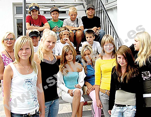 I projektet deltar ungdomar mellan 12 och 15 år.