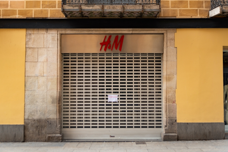 H&M:s vinst i Spanien förra året var 68 procent lägre än 2019, på grund av pandemin.