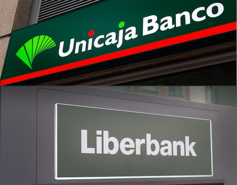 Liberbank går upp i Unicaja och tillsammans blir de Spaniens femte största bank.