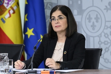 Hälsovårdsministern Carolina Darias tror att Spanien står inför en positiv trendförändring.