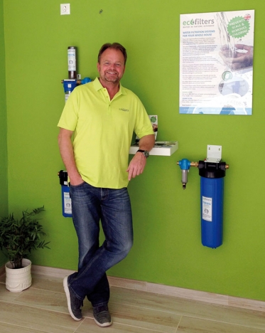 Jimmy Wendt startade Ecofilters på Costa del Sol 2016 och har sett hur antalet kunder växt till omkring tusen.