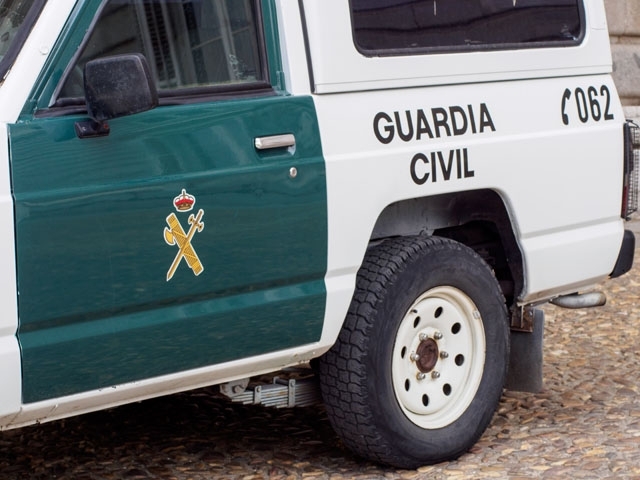 Guardia Civil lyckades spåra tjuven och den stulna bilen på mindre än ett dygn.
