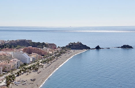Tillbudet inträffade vid stranden San Cristóbal, i Almuñécar.