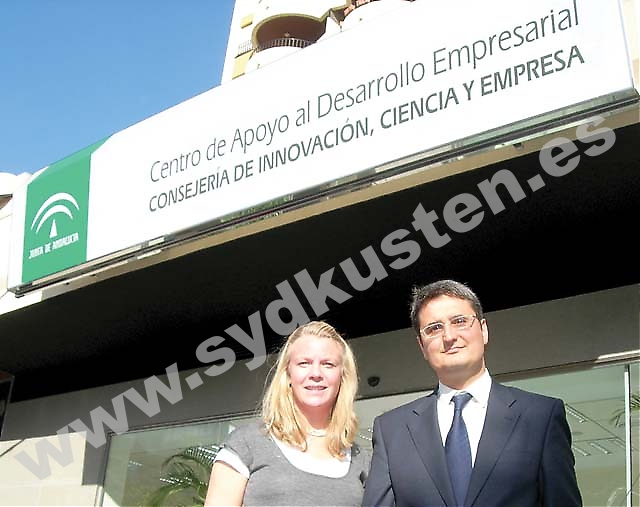 CADE är ett centrum som ska främja nya idéer och företag på Costa del Sol. ”I Marbella riktar vi oss särskilt till utlänningar, för att stötta och förverkliga innovationer som kan bredda ekonomin på kusten”, säger Caroline Berggren Gevius och Óscar Fernández.