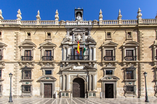 Andalusiska regionaldomstolens säte i Granada.