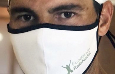 Rafa Nadals omslagsbild på Twitter, där han annonserar att han smittats av Covid-19.