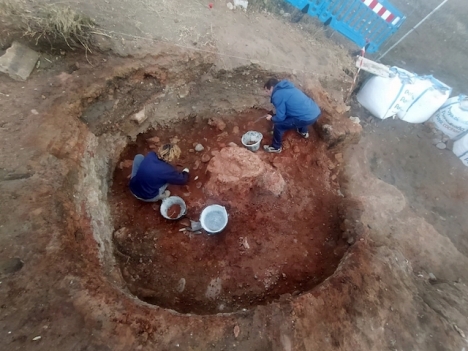 En keramikugn uppges redan ha grävts fram i sin helhet. Foto: Ayto de Marbella