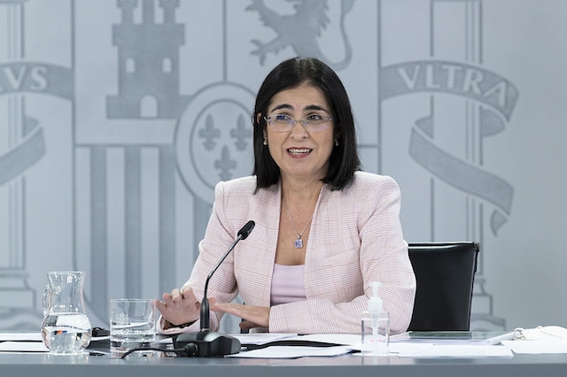 Hälsovårdsministern Carolina Darias annonserar att de dagliga presskonferenserna om pandemin snart kommer att upphöra.