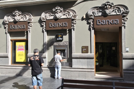 Bankia har sedan det prickade förfarandet upphörde övertagits av Caixabank.