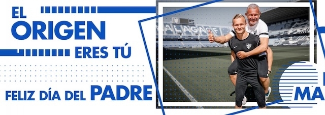 De svenska omslagspojkarna Strindholm på Málaga F.C:s hemsida.