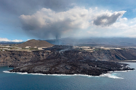 Skadorna efter vulkanutbrottet på La Palma beräknas till nära en miljard euro.