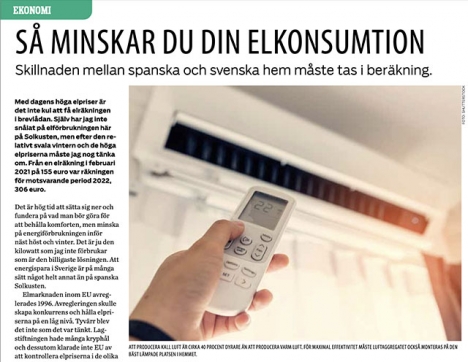 Insändarskribenten påpekar sakfel och delar inte alla besparingsråd i en artikel i senaste numret av SK.