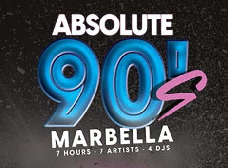 Det blir rejäl 90-talsnostalgi i Marbella 24 september.