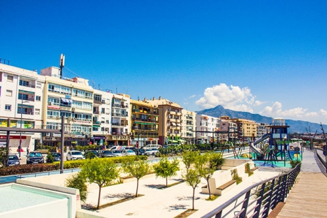 Den gripne ska ha beställt en körning från San Pedro Alcántara till Puerto Banús.