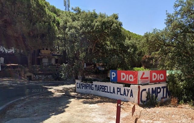 Campingplatsen Marbella Playa ska stängas 30 september för en totalrenovering. Foto: Google Maps