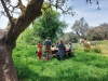 Familjerna i byn Aguafría träffas ofta spontant för picknick i de natursköna omgivningarna. Foto: Privat