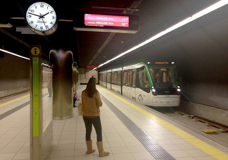 Klockan tickar på men än så länge når tunnelbanan i Málaga inte fram till centrum.