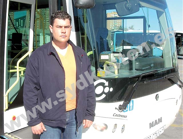 ”Jobbet som busschaufför är ett otacksamt jobb”, säger Gerardo Sánchez, som trots allt gillar sitt yrke och är en varm förespråkare för kollektivtrafiken.