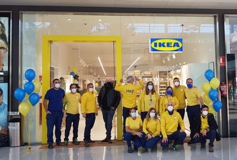 Hittills har IKEA endast haft en beställningsbutik i Granadaprovisen, som invigdes under pandemin.