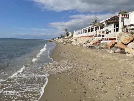 Vid denna idylliska plats i östra Marbella hittades kroppen efter en av de fem kvinnor som 8 januari mördades i Spanien av sina partners eller tidigare partners.