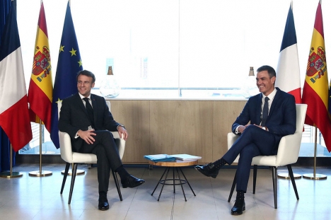 Det var inte bara de utmärkta relationerna mellan Spanien och Frankrike som gjorde att Pedro Sánchez såg belåten ut i Barcelona.