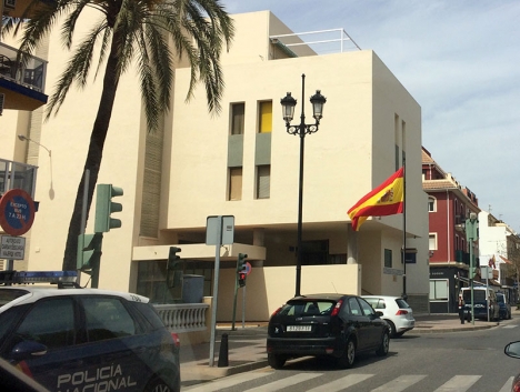 Policía Nacional i Fuengirola.