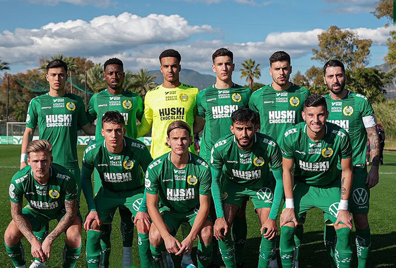 Hammarby FF på Marbella Football Center.