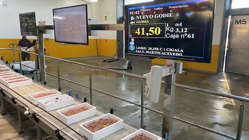 I fiskhallarna i Andalusien tillämpas