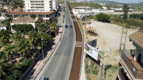 Promenadvägen på drygt två kilometer har varit på planeringsstadiet i flera år. Bild: Ayto de Manilva