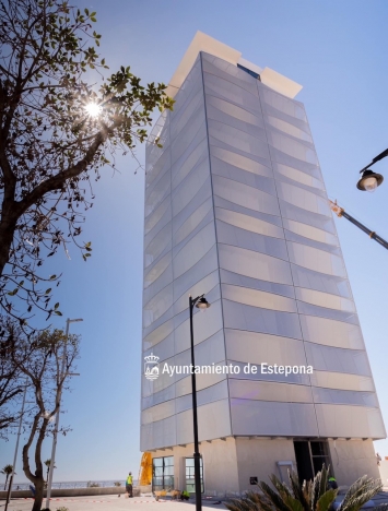 Det nya kulturcentret i Estepona kommer att invigas drygt en månad före kommunvalet. Foto: Ayto de Estepona