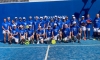 Sammanlagt 28 personer, majoriteten Marbellasvenskar, deltog i jubileumstävlingen på Manolo Santana Racquets Club. Foto: Iréne Westerberg