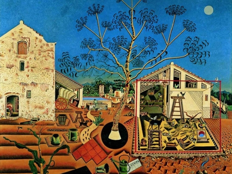 Mirós ”La Masía” köptes i Paris av Ernest Hemingway. Foto: National Gallery