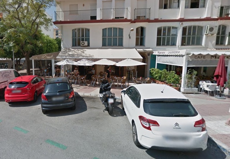 Cafeterian där skottlossningen ägde rum. Foto: Google Maps
