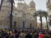Förutom mycket folk bjöd Cádiz på vackra byggnader, som katedralen. 