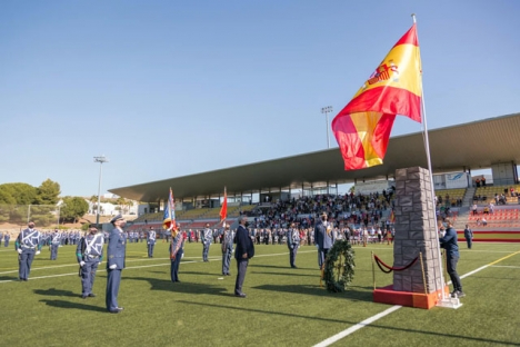 Flaggceremonier som den i Estepona är långt ifrån så enande som många kanske föreställer sig. Foto: Ayto de Estepona