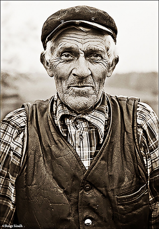 Han hette Alvar Jansson och var född 1915. Foto: Bent Sändh