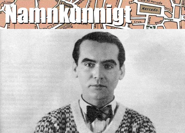 Federico García Lorca: 05.06.1898-19.08.1936