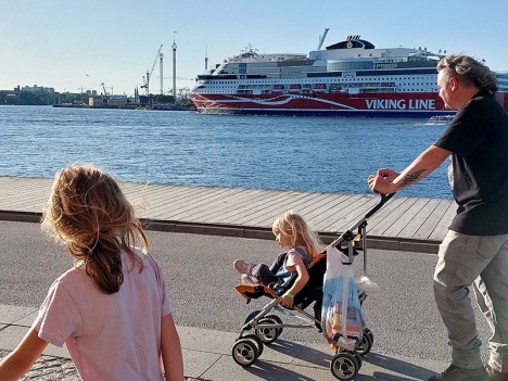 För en svensk-spansk familj bjuder en resa med Finlandsbåt på många starka intryck.