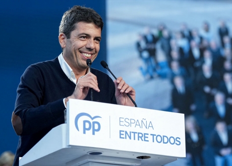 Efter maktskiftet i Valenciaregionen stoppar nu nye regionpresidenten Carlos Mazón (PP) den planerade mottagningen i Torrevieja. Foto: PP