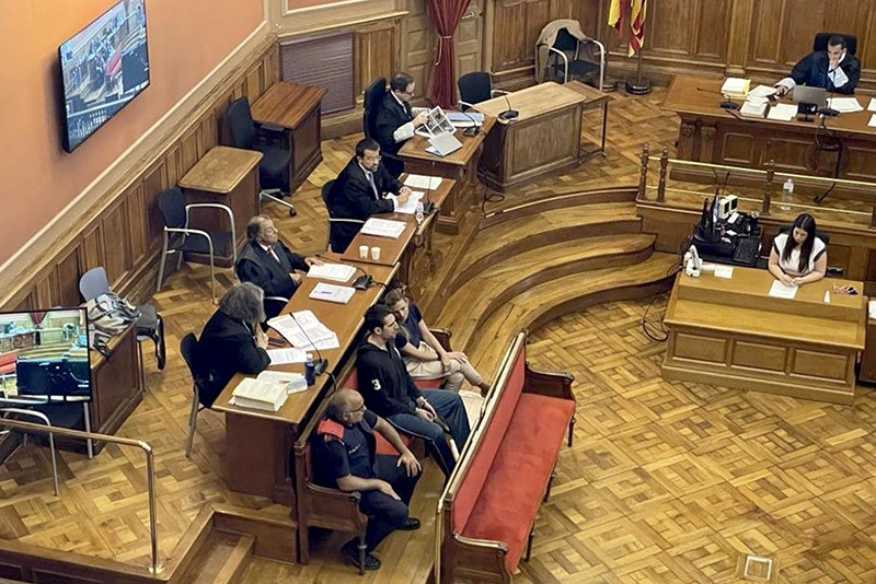 Den dömde John Musetescu Werberg sparkade sin försvarsadvokat i rättegångens slutskede. Foto: TSJC/Twitter