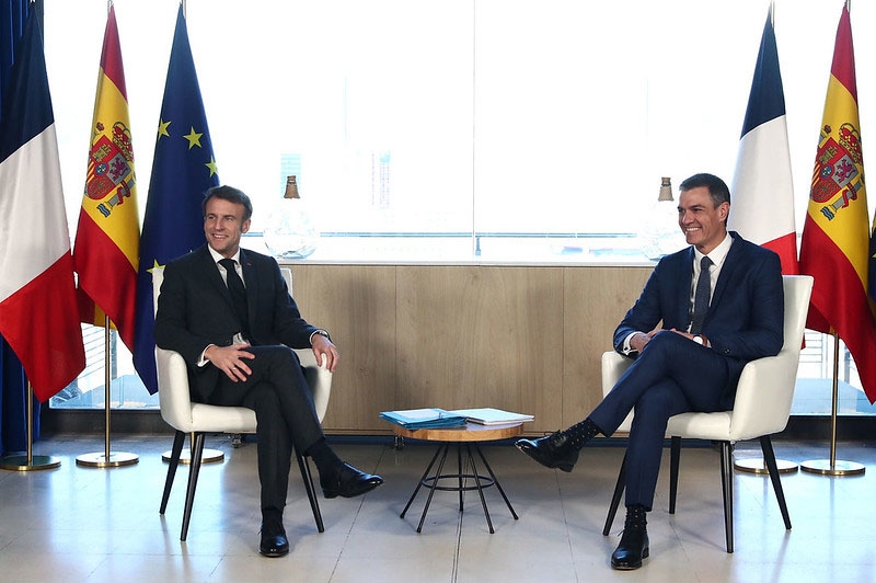 Det var inte bara de utmärkta relationerna mellan Spanien och Frankrike som gjorde att Pedro Sánchez såg belåten ut i Barcelona.