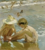 Sorolla har jämförts med Anders Zorn och de umgicks tillsammans när Zorn besökte Spanien.